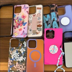 Used iPhone 15pro max cases